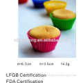 FDA LFGB silicone muffin teacup cupcake mold